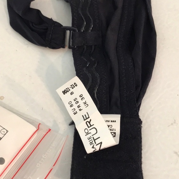 Marie Jo L’Aventure “Daniel” Bra 2 way 36/B. Navy Blue Sexy Cut Thick Straps NWT - Picture 11 of 14
